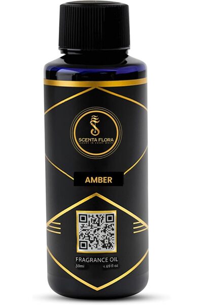 SCENTA FLORA زيت عطري برائحة العنبر لأجهزة نشر العطور