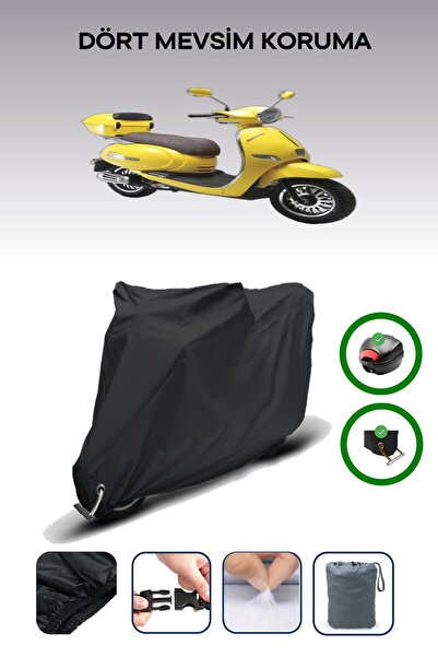 Breen حقيبة خلفية سوداء وقماش متوافق مع قفل Kuba Brilliant 50 متوافق مع المحرك