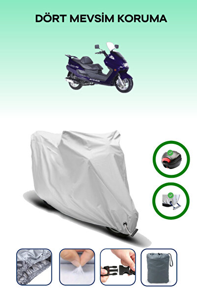 Breen حقيبة خلفية رمادية اللون ومتوافقة مع قفل بيسان سانتانا 150 متوافقة مع قماش المحرك