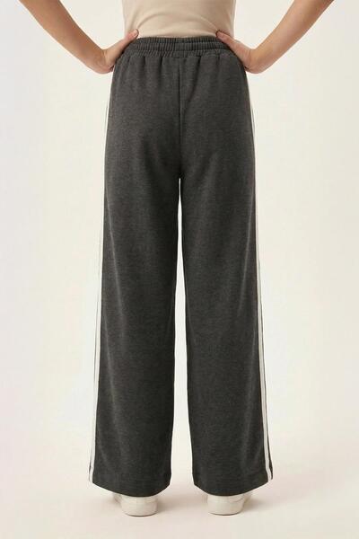 Perendi Girl's Wide Leg Transitional Sweatpants