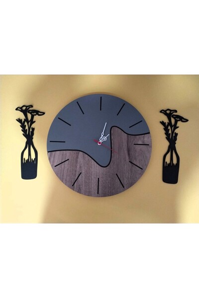 jalehediyelik Wall Clock for the Living Room, Office, Workplace - Mdf - Very ...