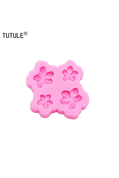 choice2 غلاف هاتف من الراتينج الوردي DIY على شكل زهرة الخوخ، قالب طيني ثلاثي ...