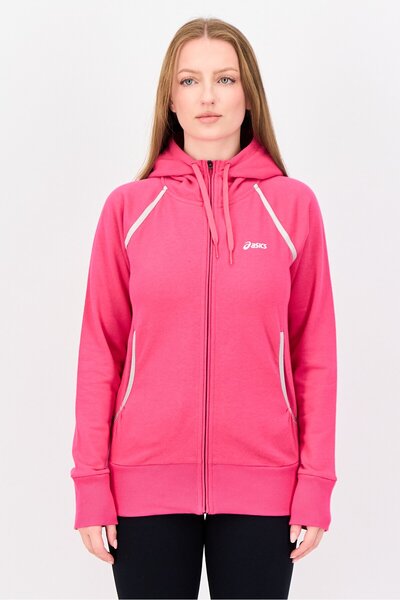 Asics Women Sportswear Fit Long Sleeve Outdoor Hoodie, Fuchsia
