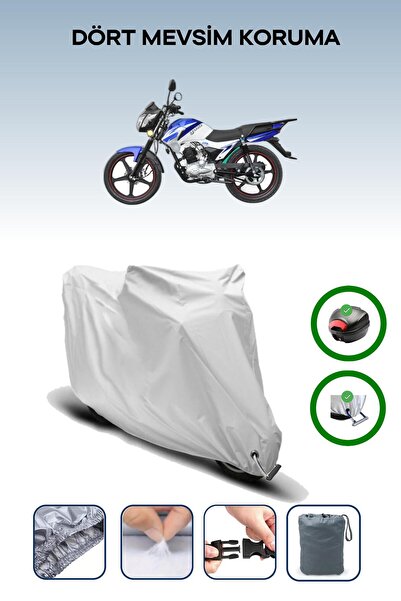 Breen حقيبة خلفية رمادية اللون ومتوافقة مع قماش المحرك المتوافق مع Yuki Fifty 50