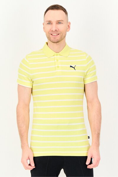 Puma Men Slim Fit Short Sleeve Outdoor Polo Shirt, Multicolor