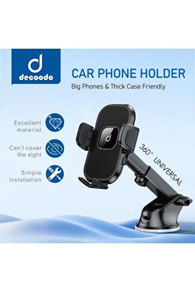 Decoodo حامل هاتف سيارة محمول قابل للتعديل DHD-01