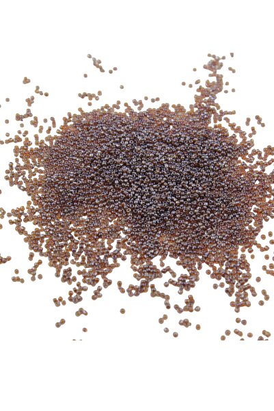 Serhat Aksesuar ve El İşçilik Dark Brown1 (11/0) 2 mm Sand Beads 100 Gr