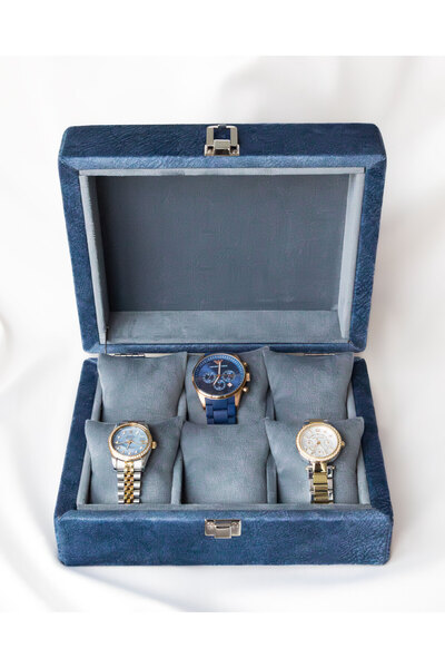 Shansora Design 6 Watch Box, Custom Made, Handmade, Accessory Organizer