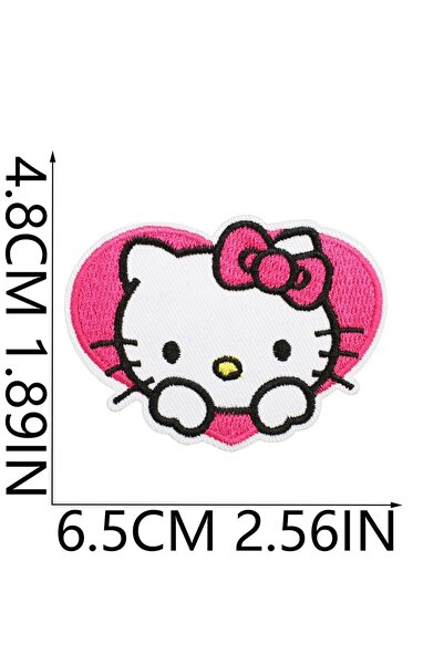 Choice15 رقعة مينيسو للقهوة، قطعة واحدة، رقعة مينيسو سانريو هيلو كيتي مطرزة ق...