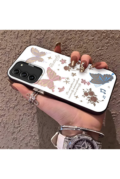 Hontinga حافظة هاتف متوافقة مع هاتف Samsung Galaxy S21 Fe 5G، حافظة على شكل ف...