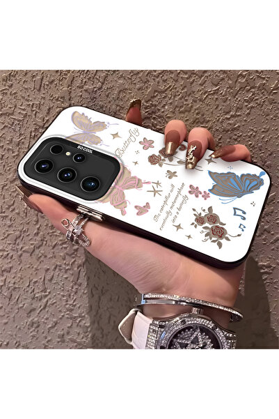 Hontinga حافظة هاتف متوافقة مع هاتف سامسونج جالاكسي S23 الترا، حافظة على شكل ...