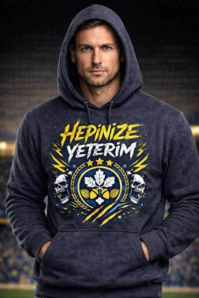 PERISENSE I'M Sick of You Combed Cotton Hoodie Premium 100% Cotton