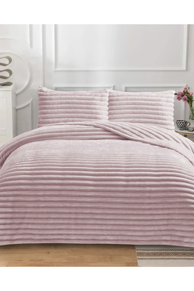 LALHOME غطاء سرير فردي من سيرا رابيت