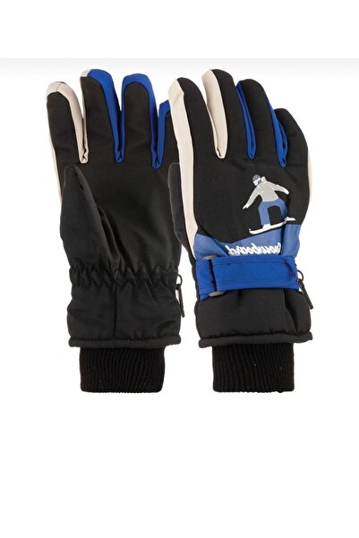 Kitti قفازات التزلج على الجليد للأطفال من سن 9 إلى 16 عامًا |   قفازات عاكسة للضوء مبطنة بالصوف ومقاومة للماء والرياح