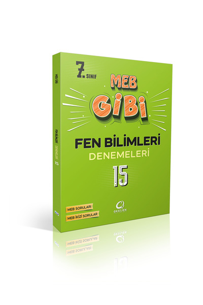 Oksijen Yayınları 7. SINIF MEB GİBİ FEN BİLİMLERİ BRANŞ DENEMELERİ