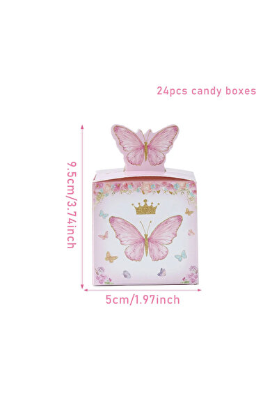 Choice1 كما في الصورة، علبة هدايا حلوى من الياقوت الأزرق الداكن، 12/24 قطعة، ...