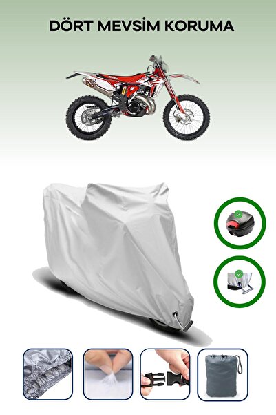 Breen Gray Tail Bag and Lock Compatible Beta Rr 300 2t Enduro Racing Compatib...