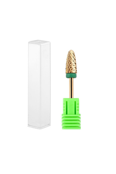 SELA Gold Teeth C Drill Bit, Green,