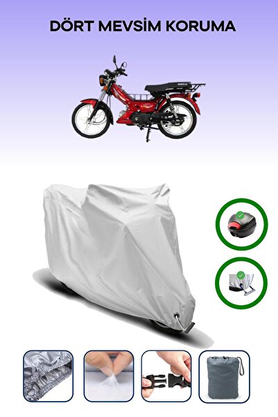 Breen حقيبة خلفية رمادية اللون ومتوافقة مع قماش المحرك المتوافق مع Mondial 100 Hyena