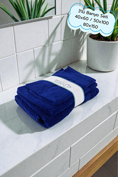 Arte Cotone Elite 3-komadni set peškira za kupanje | Peškir za ruke, lice i telo