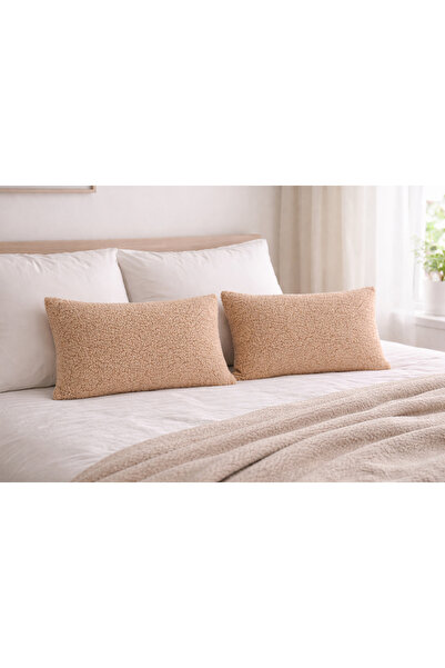 EYPRICH Teddy Decorative 2-Piece Inner-Filled Cushion / Pillow