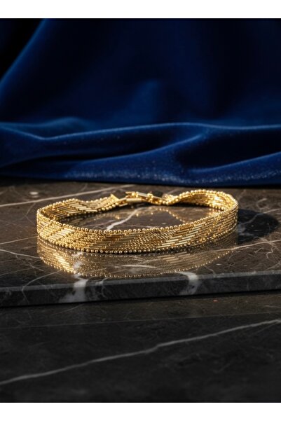 Luvıa accesoreis Hasır Dokulu Helix Bileklik - İnce