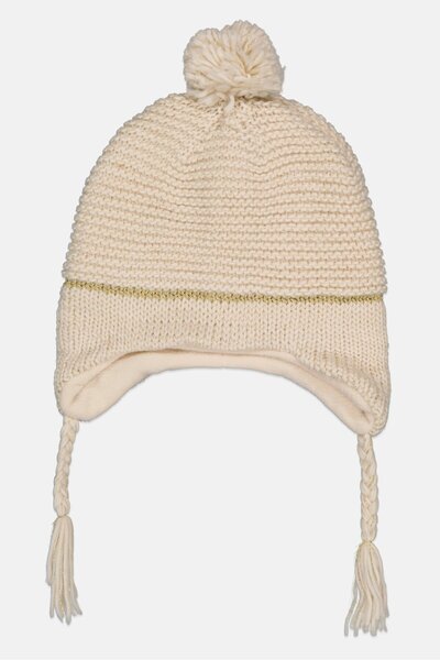 Cool Club Kids Boy Textured Bennie Hat, Beige