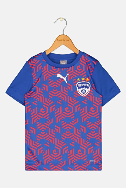 Puma Kids Boy Bengaluru FC Football Jersey, Multicolor