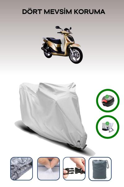 Breen Gray Rear Bag and Lock Compatible Dorado Daphne Compatible Motor Tarpaulin