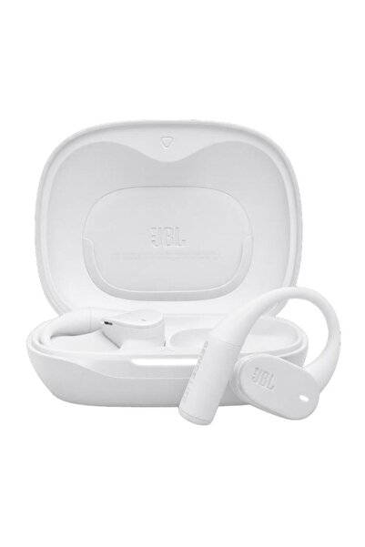 JBL سماعات رأس لاسلكية مفتوحة الأذن من سينس لايت - أبيض