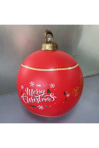 Choice كرة زينة قابلة للنفخ خارجية بقطر 60 سم، لون أخضر نعناعي، مصنوعة من ماد...