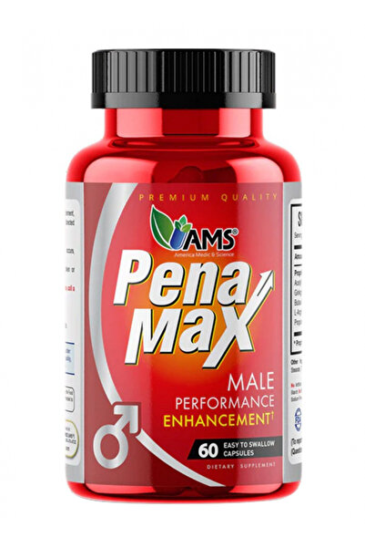 AMS كبسولات بيناماكس للرجال تدعم حيوية الرجل وأدائه، 60 كبسولة