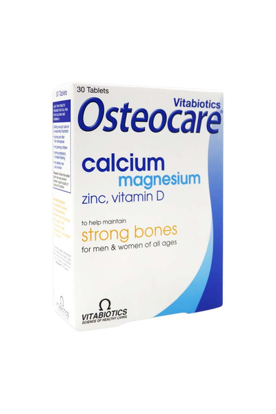 Vitabiotics مكمل غذائي لدعم صحة العظام من أوستيوكير، 30 قرصًا، عبوة واحدة