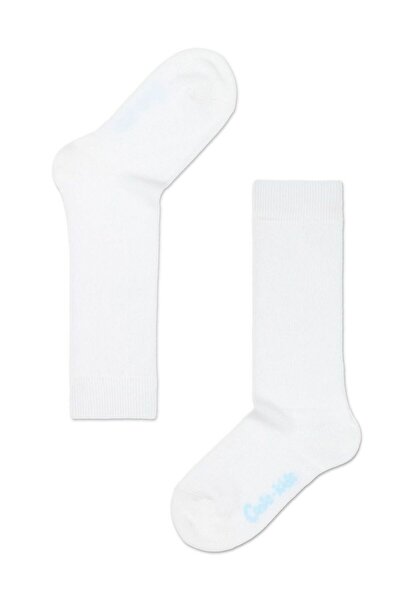 Conte Elegant Thin 3/4 socks, cotton, Conte Kids Tip-Top 000 - White, 27-29 (18)