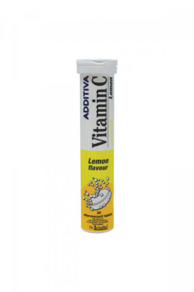 Additiva فيتامين سي 1 جرام فعال بالليمون 20 قرص
