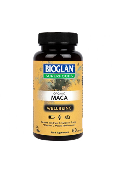 BIOGLAN كبسولات الماكا العضوية من سوبر فودز، 60 كبسولة