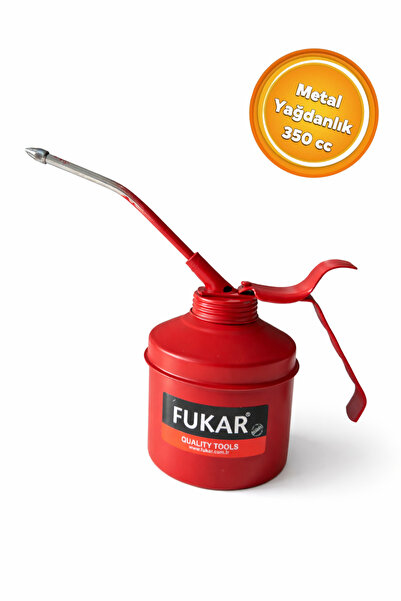 FUKAR FKR350 Metal Gövdeli Metal Saplı Yağdanlık 350 cc