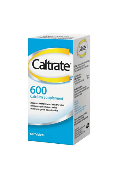 Caltrate أقراص 600 ملغ، 60 قرصًا