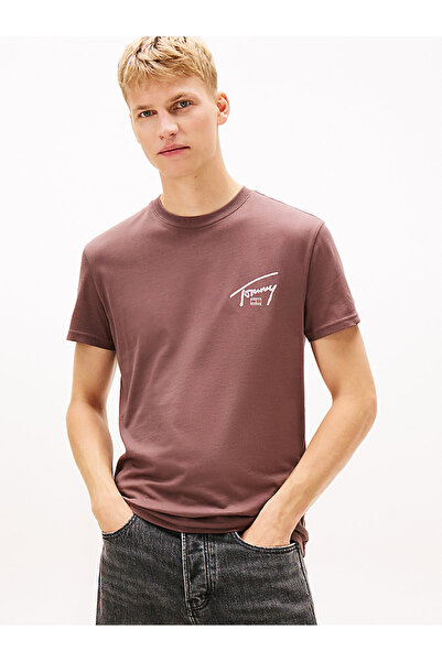 Tommy Hilfiger Men's Tjm Regular Sign Backprint T-Shirt