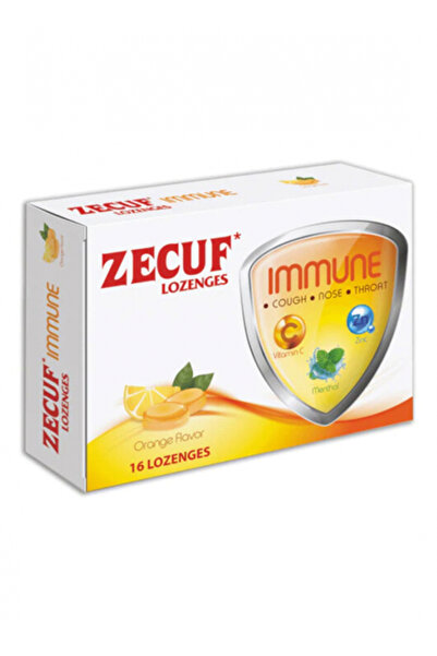 Zecuf Lozenges Immune Support Orange Flavor, 16S