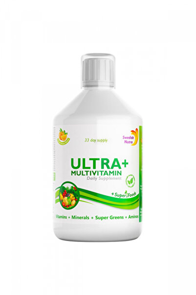 Swedish Nutra فيتامينات متعددة فائقة القوة، 500 مل