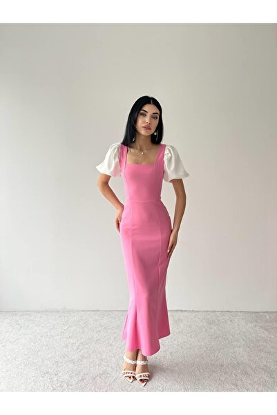 Zerenyus Alice Balloon Sleeve Dress