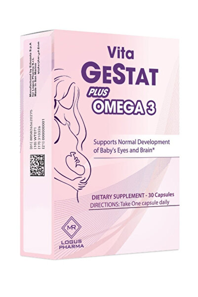 vita كبسولات جيستات بلس أوميغا 3، 30 كبسولة