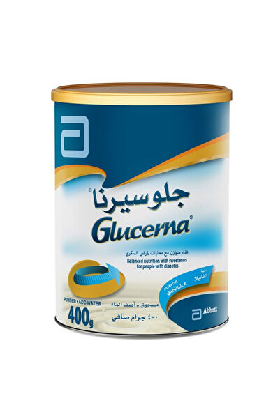 Glucerna مسحوق الفانيليا لدعم مرضى السكري 400 غرام