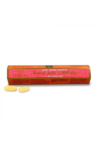 Marnys Royal Jelly 1000 Mg Capsules 30'S
