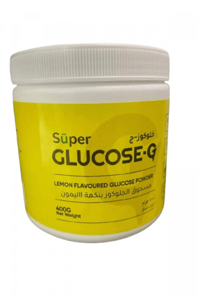 Super-G جلوكوز 400 غرام ليمون