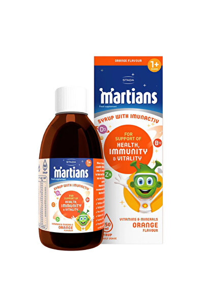 Martians شراب بنكهة البرتقال إيموناكتيف 150 مل