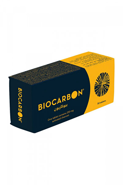 BIOCARBON أقراص، 50 قرصًا