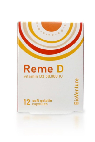 VİO ريمي دي يدعم صحة العظام ووظائف المناعة، 50000 وحدة دولية، كبسولات لينة، 1...