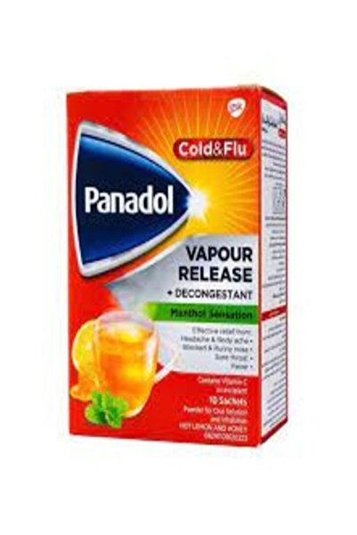 Panadol مسحوق إطلاق البخار لعلاج البرد والإنفلونزا